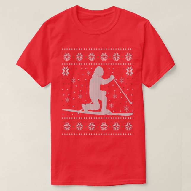 Telemark Ugly Christmas Sweater Ugly Christmas Swe T-Shirt (Design vorne)