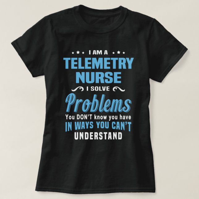 Telemetrie Nurse T-Shirt (Design vorne)