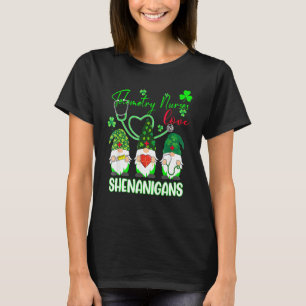 Telemetrie Nurses Liebe Shenanigans Funny Gnome St T-Shirt