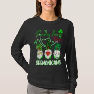 Telemetrie Nurses Liebe Shenanigans Funny Gnome St T-Shirt