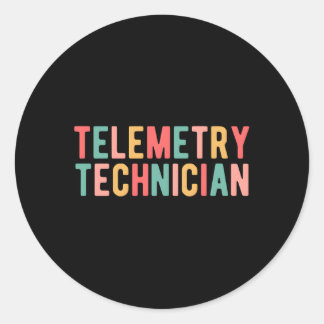 Telemetriker Beste Telemetrie Tech Runder Aufkleber