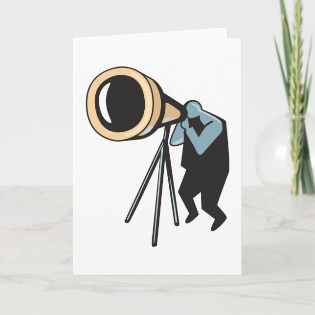Telescope-Grußkarten Karte (Vorderseite)