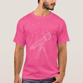 Telescope Star Constelly Weltraumgalaxie A T-Shirt