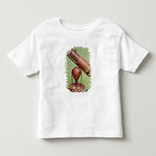 Teleskop, das Sir Isaac Newton 1671 gehört Kleinkind T-shirt