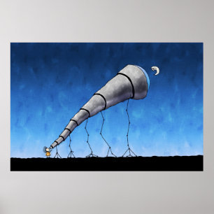 Teleskop Poster