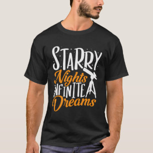 Teleskop Sternenreiche Nächte Unendliche Träume As T-Shirt