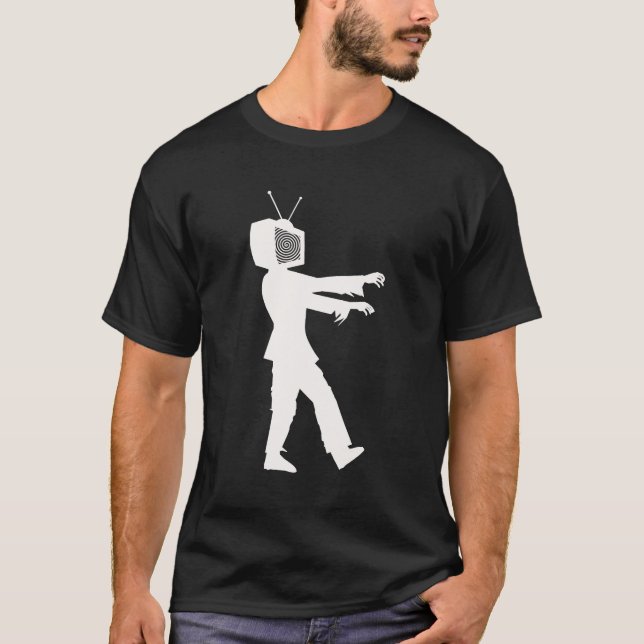 Telivision Zombie-Shirt T-Shirt (Vorderseite)