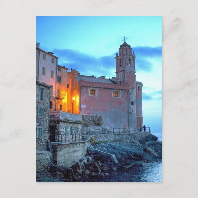 Tellaro, Italien Postkarte (Vorderseite)