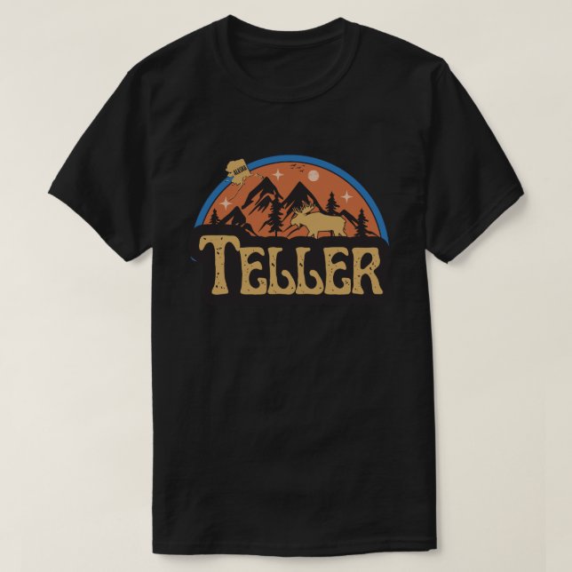 Teller, Alaska T-Shirt (Design vorne)