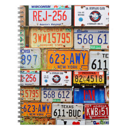 Teller alter Lizenzen Notizblock