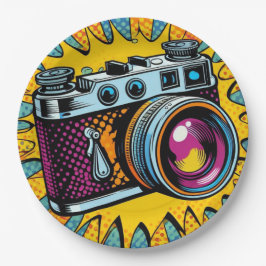 Teller auf Kamerapapapier!