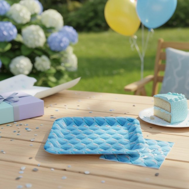 Teller aus gefrorenem Papier (Von Creator hochgeladen)