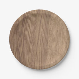 Teller aus Holzkörnpapier