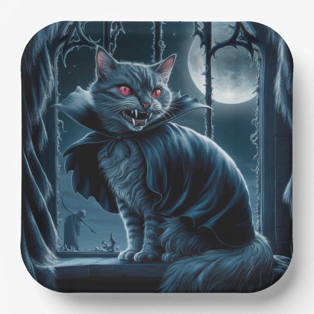 Teller aus Karton Serie 1 Dark 11 (Vorderseite)