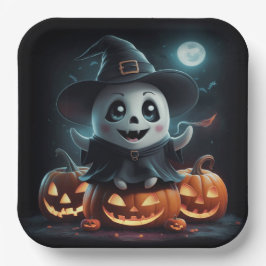 Teller aus Karton Serie 1 Ghost 02