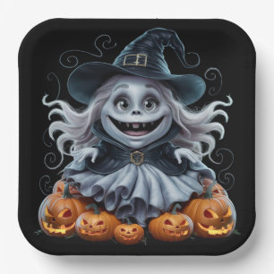 Teller aus Karton Serie 1 Ghost 03