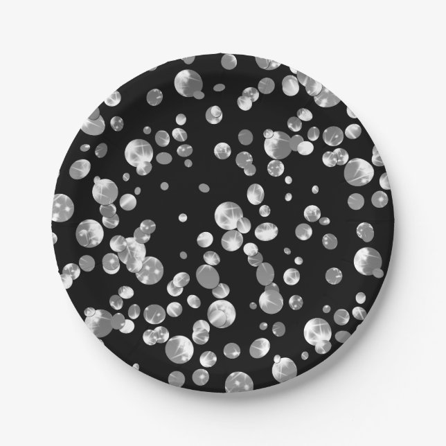 Teller aus Konfettpapier (Vorderseite)