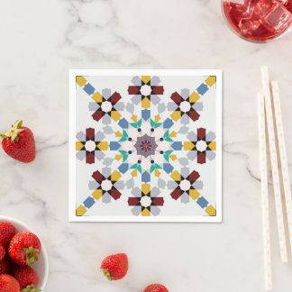 Teller aus Moroccan Zelije!Moroccan Zell Serviette