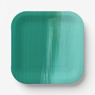 Teller aus Papier im Design von Bermuda Shores