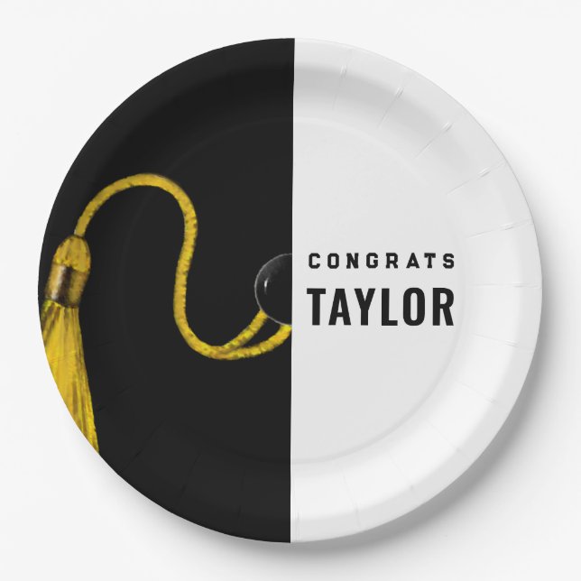 Teller der Graduierungspartei (Vorderseite)