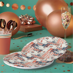 Teller der Londoner Post