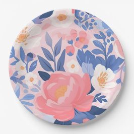 Teller der Petals & Picnic Collection aus Papier