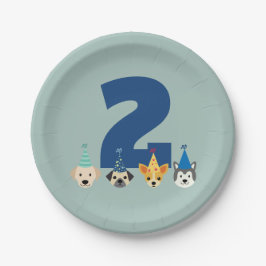 Teller der Welpengeburt, Party, Kinder, Jungen