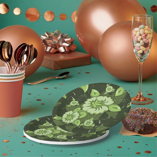 Teller des Blumengrünbuchs (Von Creator hochgeladen)