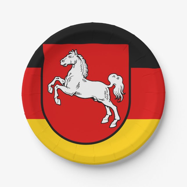 Teller des niedersächsischen Papiers (Vorderseite)