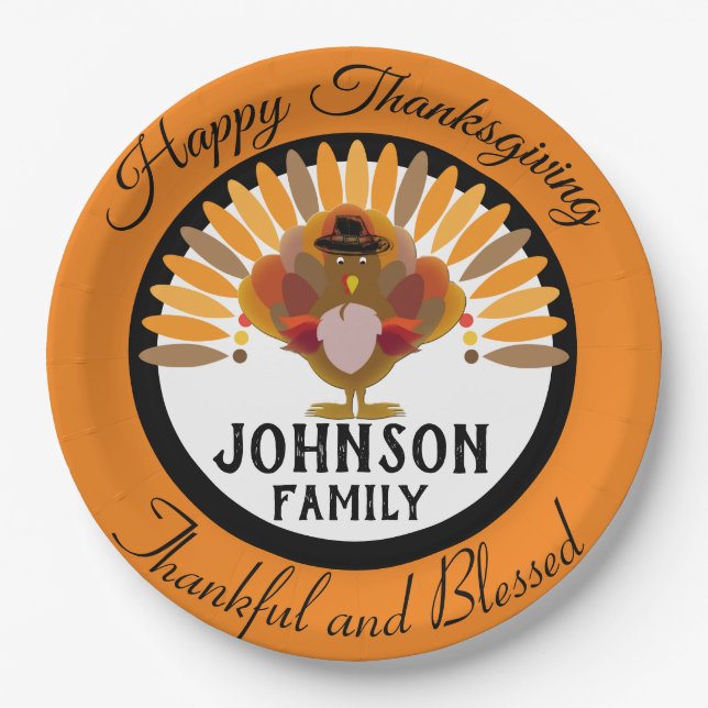 Teller des türkischen Erntedanks (Vorderseite)