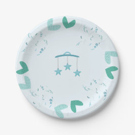 Teller für Babydusche