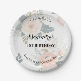 Teller für benutzerdefiniertes Bluepapier für das