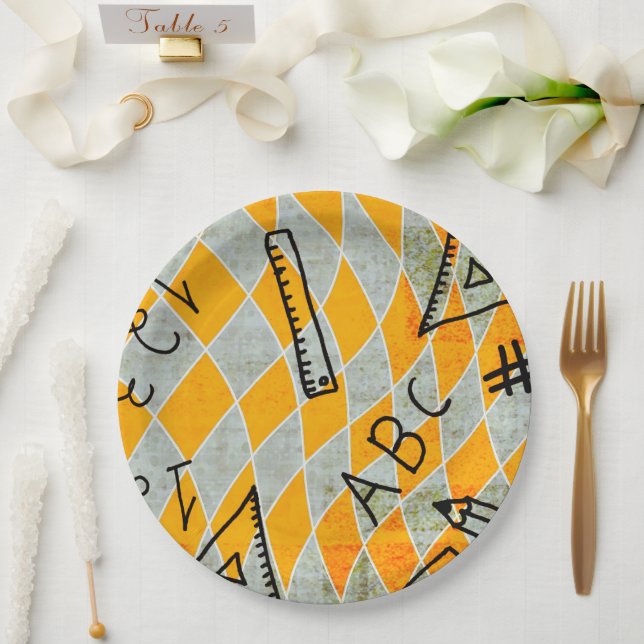 Teller für Bildung und Party (Hochzeit)