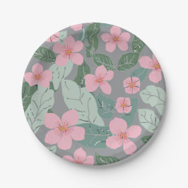 Teller für Blumenpapier