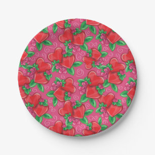 Teller für Herz und Liebe