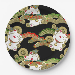 Teller für japanische Party