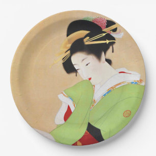 Teller für japanische Party