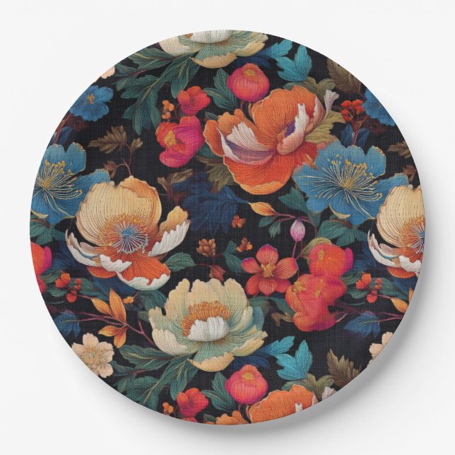 Teller für japanische Party (Vorderseite)