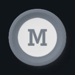 Teller für Monogramm<br><div class="desc">Ändern Sie die Initialeinstellung in das,  was Sie gewollt haben. Weitere Produkte für Vorlagen finden Sie in meinem Shop (PATTERNS > MONOGRAMS & FRAMES).</div>