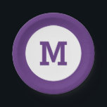 Teller für Monogramm<br><div class="desc">Ändern Sie die Initialeinstellung in das,  was Sie gewollt haben. Weitere Produkte für Vorlagen finden Sie in meinem Shop (PATTERNS > MONOGRAMS & FRAMES).</div>