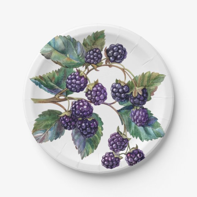 Teller für Papier und Party (Vorderseite)