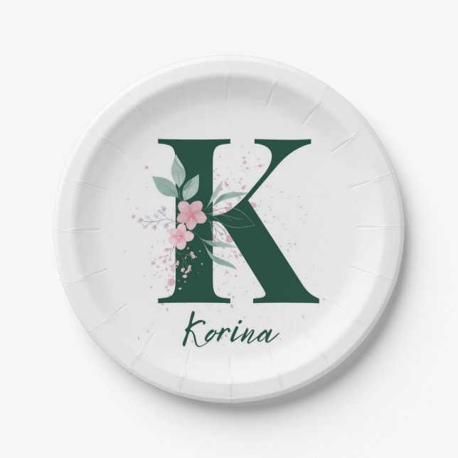 Teller für Papier und Party (Vorderseite)