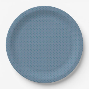 Teller für schieferblaues Papier