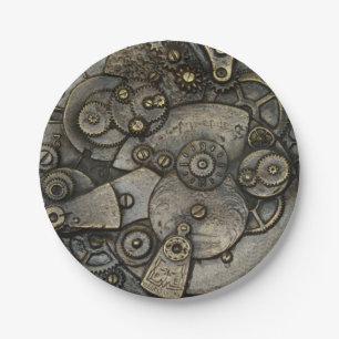 Teller für Vintage Uhrengetriebe