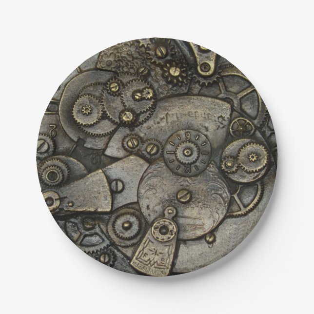 Teller für Vintage Uhrengetriebe (Vorderseite)