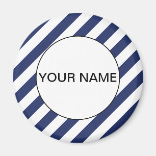 Teller für Vorlagenpapiere mit blauem Streifen Magnet