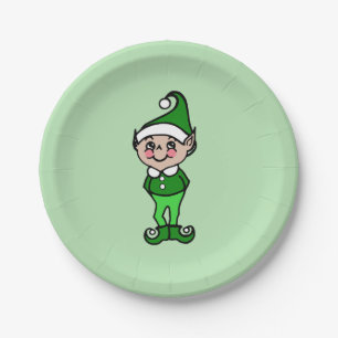 Teller für Weihnachtsfeen
