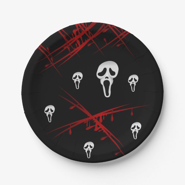 Teller Halloween (Vorderseite)