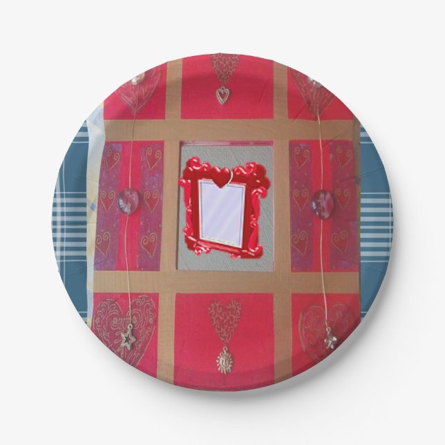 Teller Herz (Vorderseite)