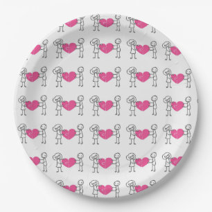 Teller/Hochzeitscouch Pappteller